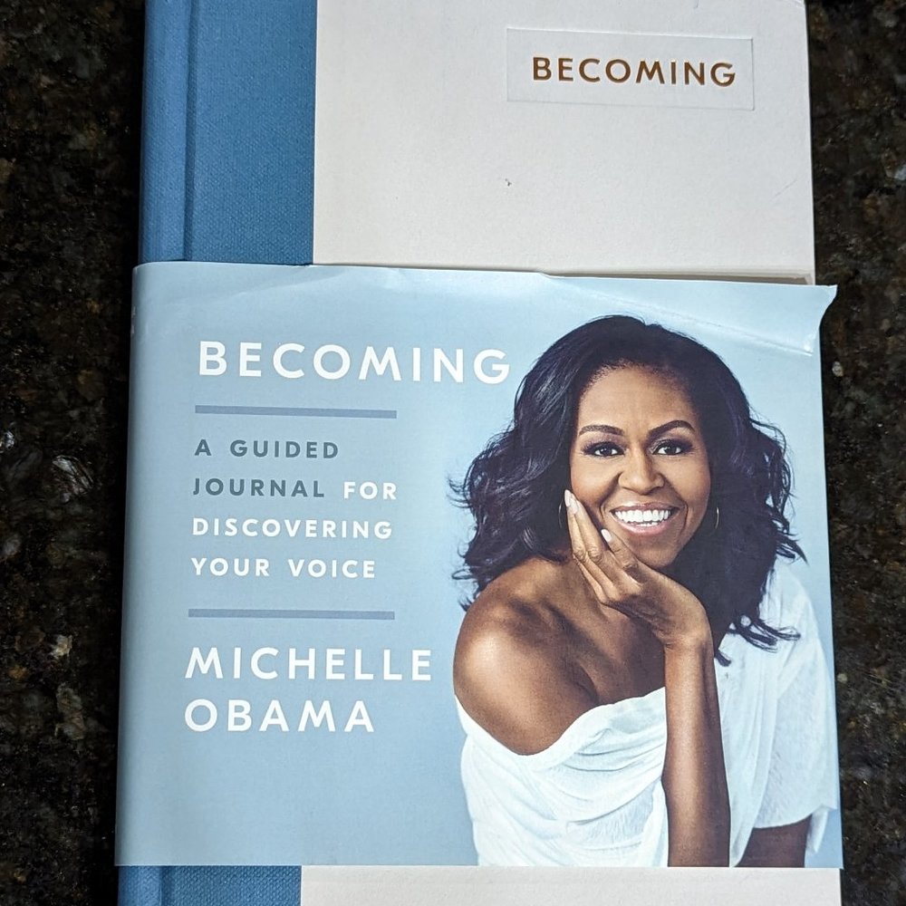 Michelle Obama Becoming: A Guided Journal for Discovering Your Voice